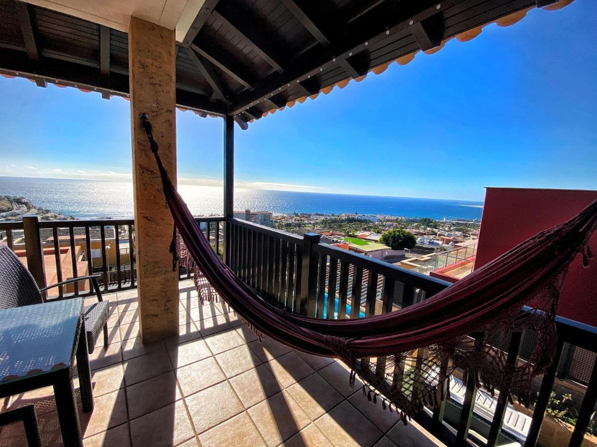 Luxury 5 Star Villa Violetta With Amazing Sea View, Jacuzzi And Heated Pool San Agustin  Exterior photo