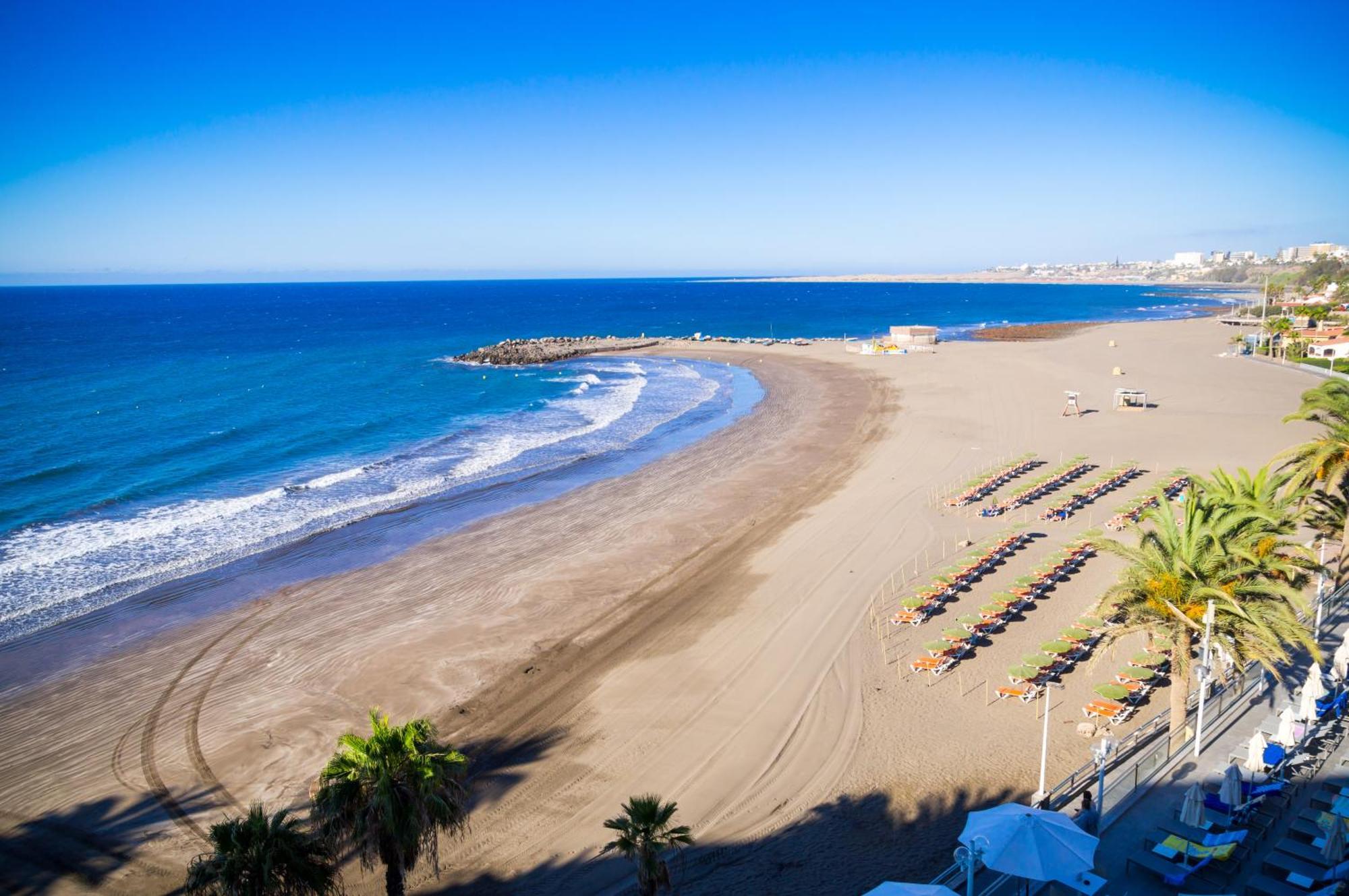 Luxury 5 Star Villa Violetta With Amazing Sea View, Jacuzzi And Heated Pool San Agustin  Exterior photo